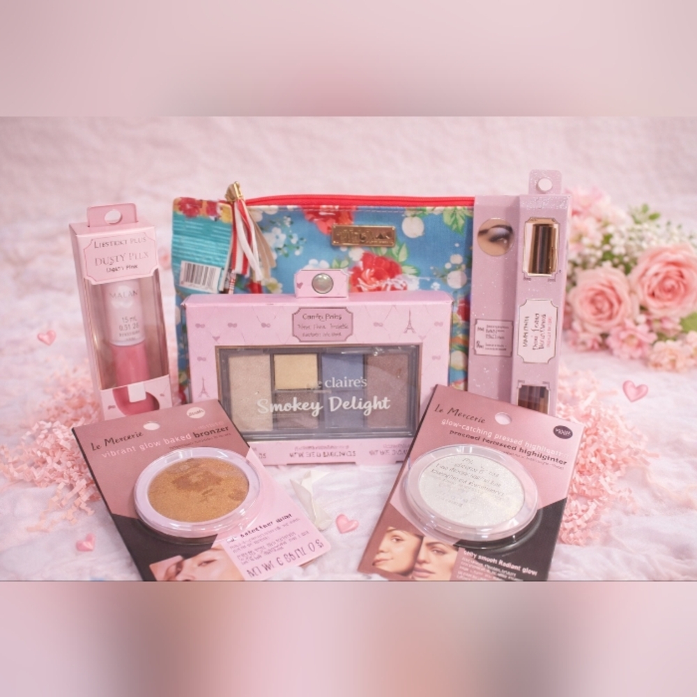 💖 Pink Glam Makeup Gift Set – Ready to Gift 💖